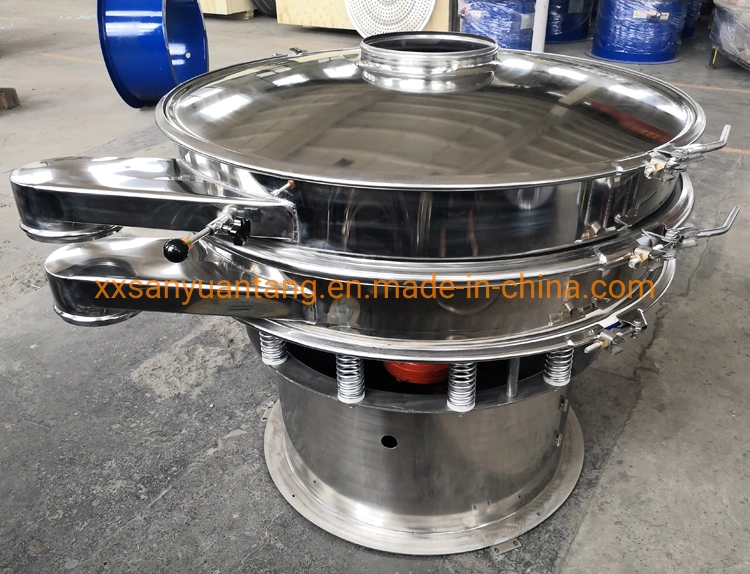 Grain Powder Sieve Machine Circular Vibro Sifter Shaker Separator Rotary Vibrating Screen