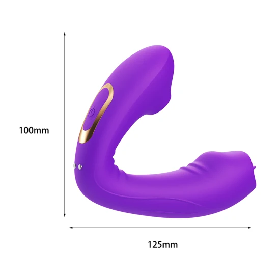 Vibradores roxos do coelho do silicone do estimulador sexual adulto múltiplo personalizado para mulheres